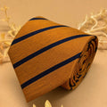 Golden Mustard Stripe Tie