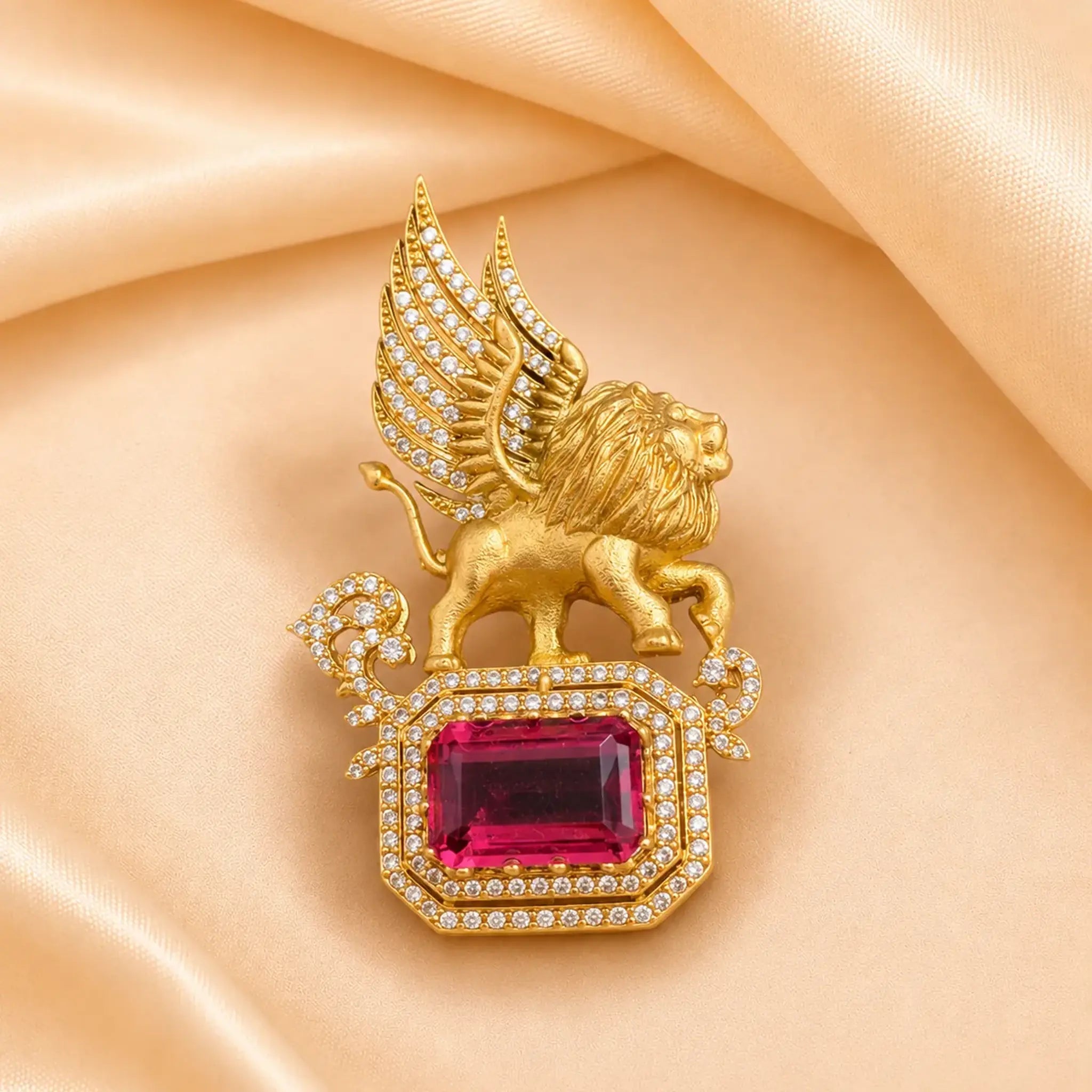 Simha Ratna Brooch