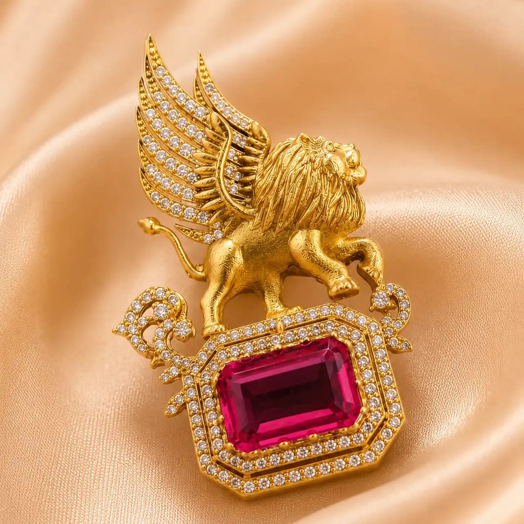 Simha Ratna Brooch