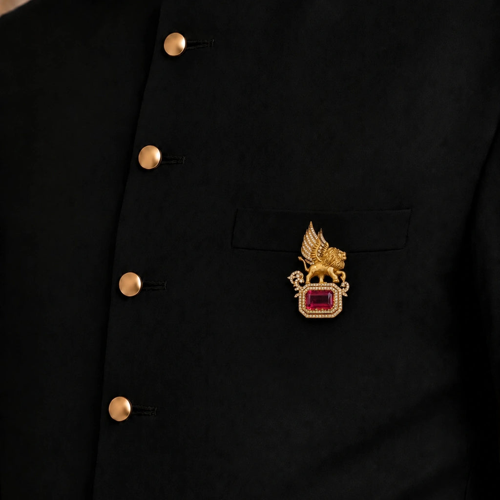 Simha Ratna Brooch