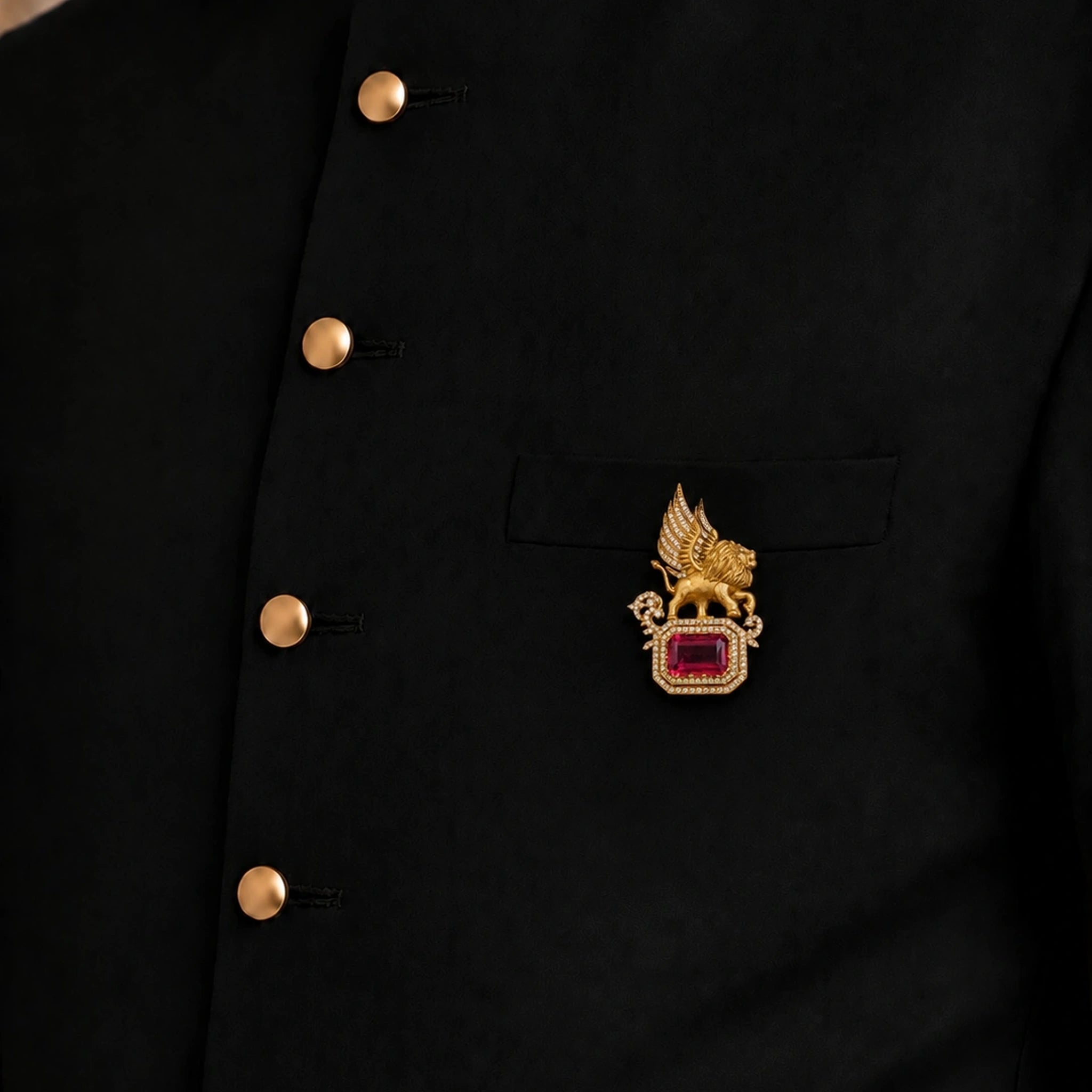 Simha Ratna Brooch
