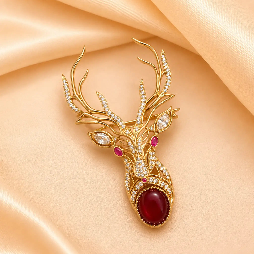 Mrig Raj Brooch