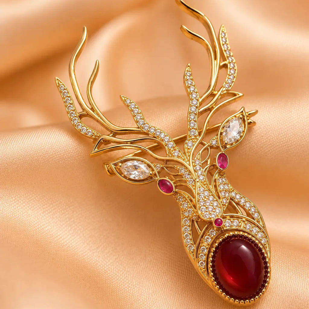 Mrig Raj Brooch