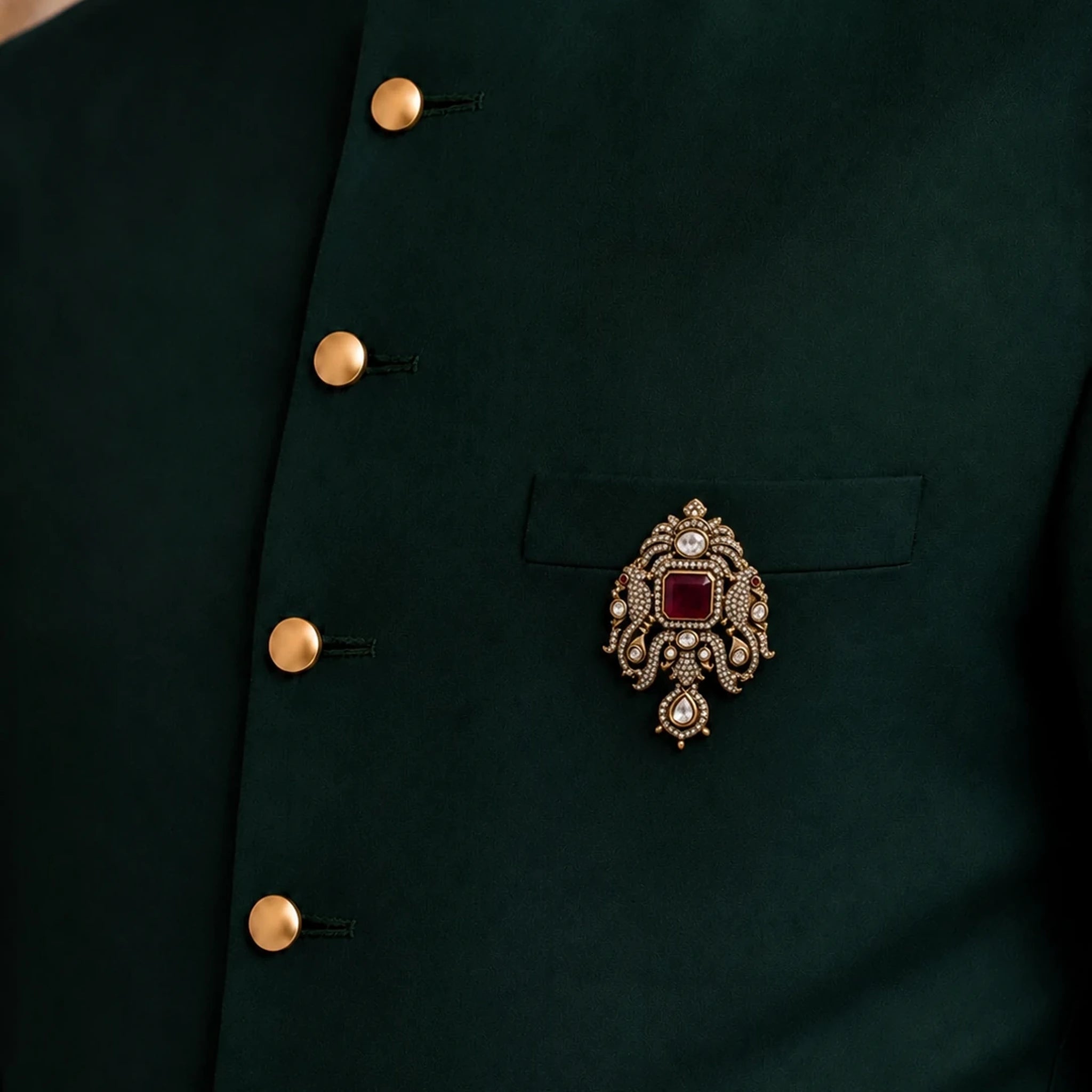 Maharaja Noor Brooch