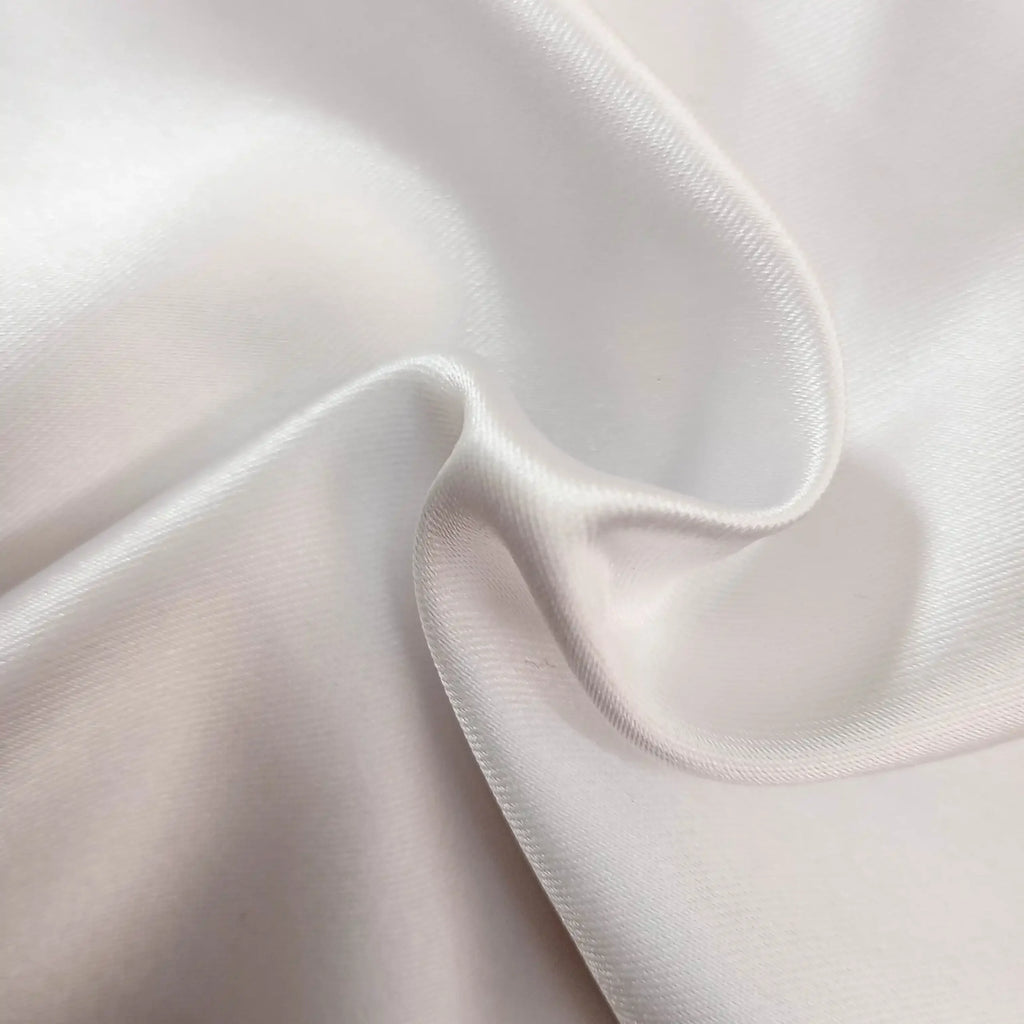 Classic White Silk Pocket Square