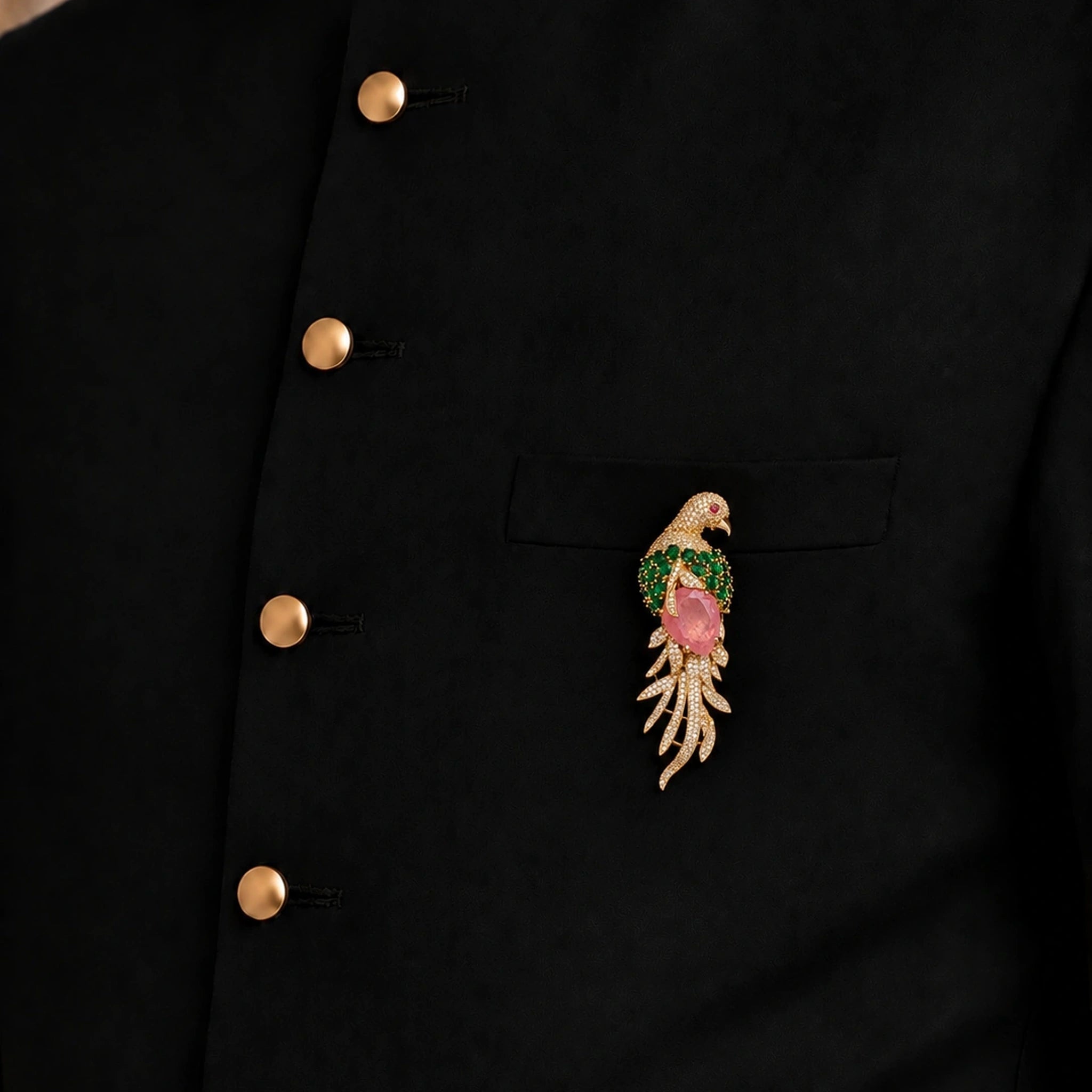 Gulnaar Parinda Brooch