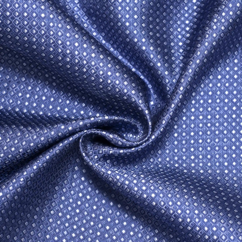 Lavender Micro Dot Silk Pocket Square