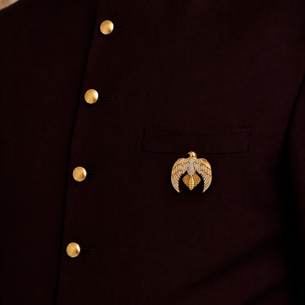 Garuda Crest Brooch