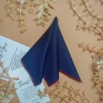 Royal Blue Silk Pocket Square