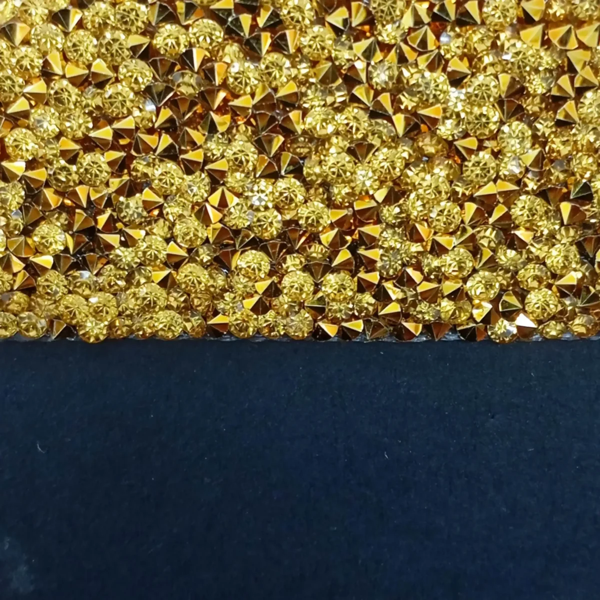 Shimmery Gold Pocket Square - Image 2