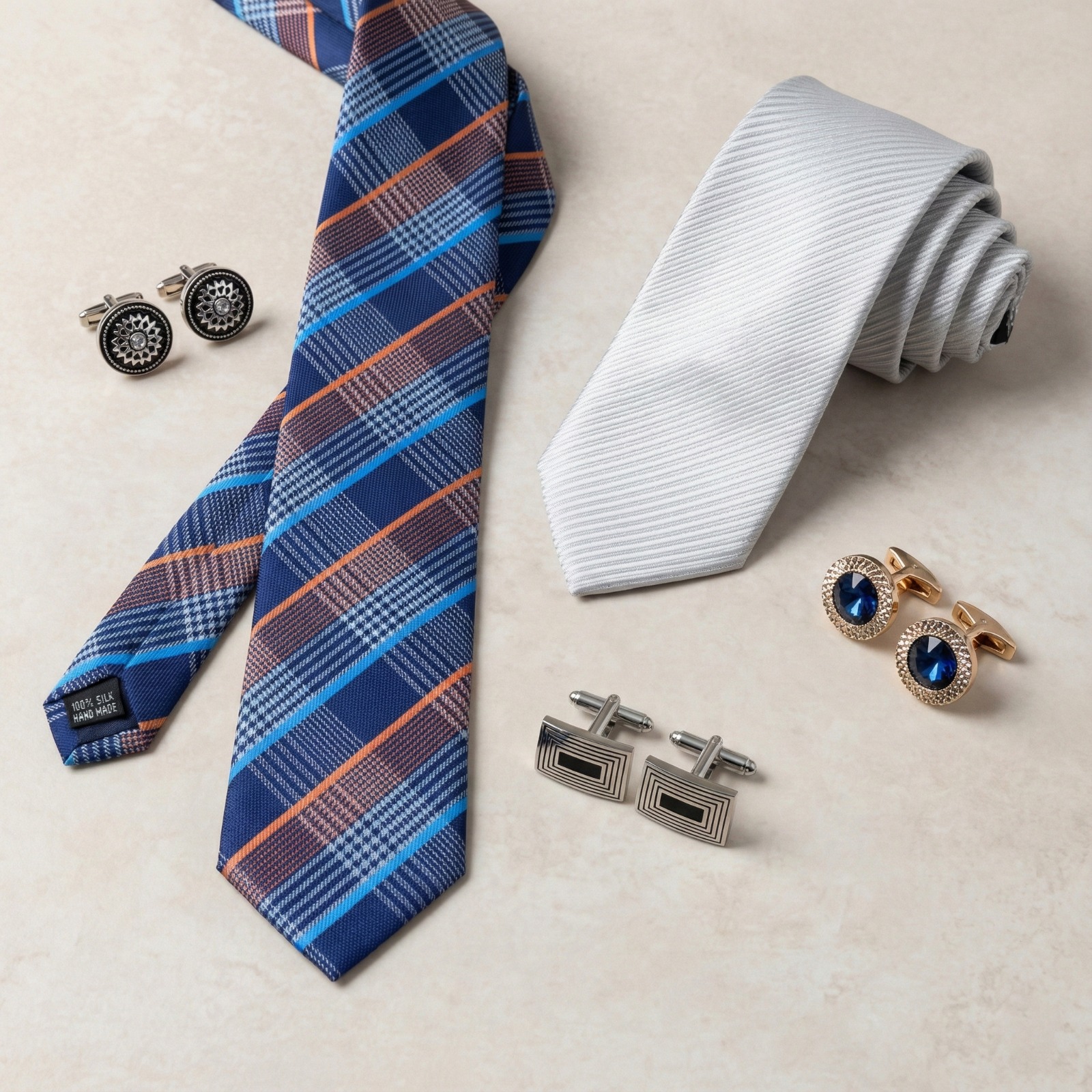 necktie collection