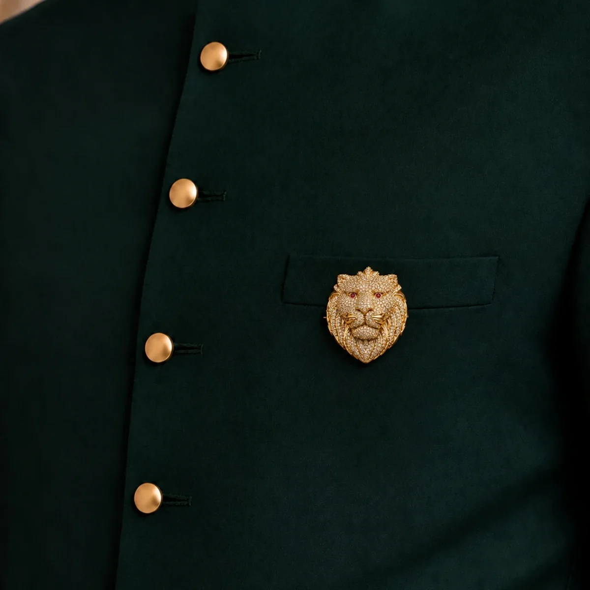 Simha Maharaja Brooch - Image 3