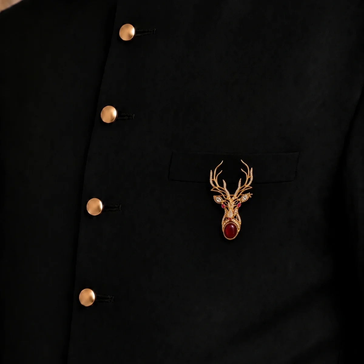 Mrig Raj Brooch - Image 3