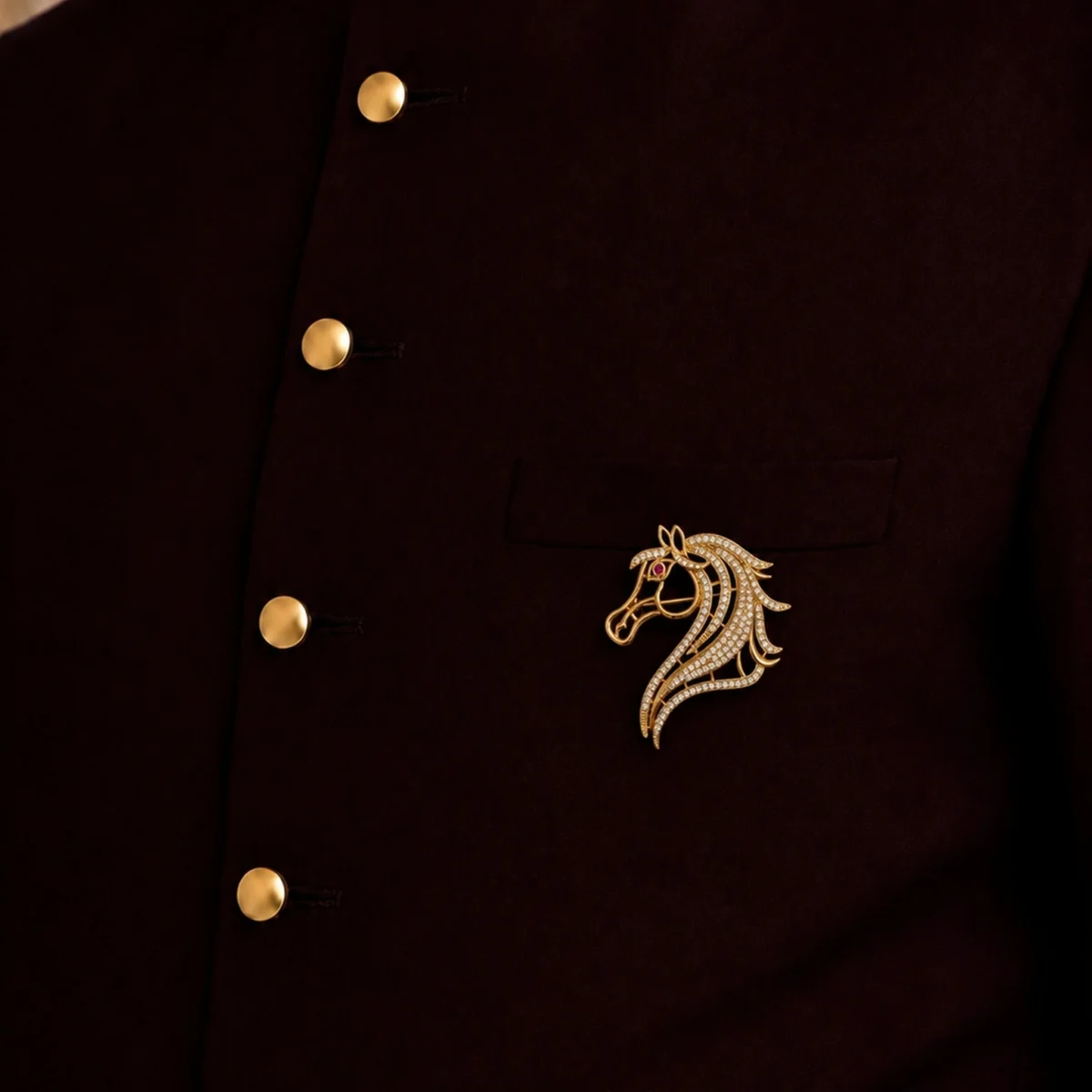 Ashva Royale Brooch - Image 3